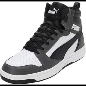 Baskets Montantes Puma Rebound Joy - Black & White Edition