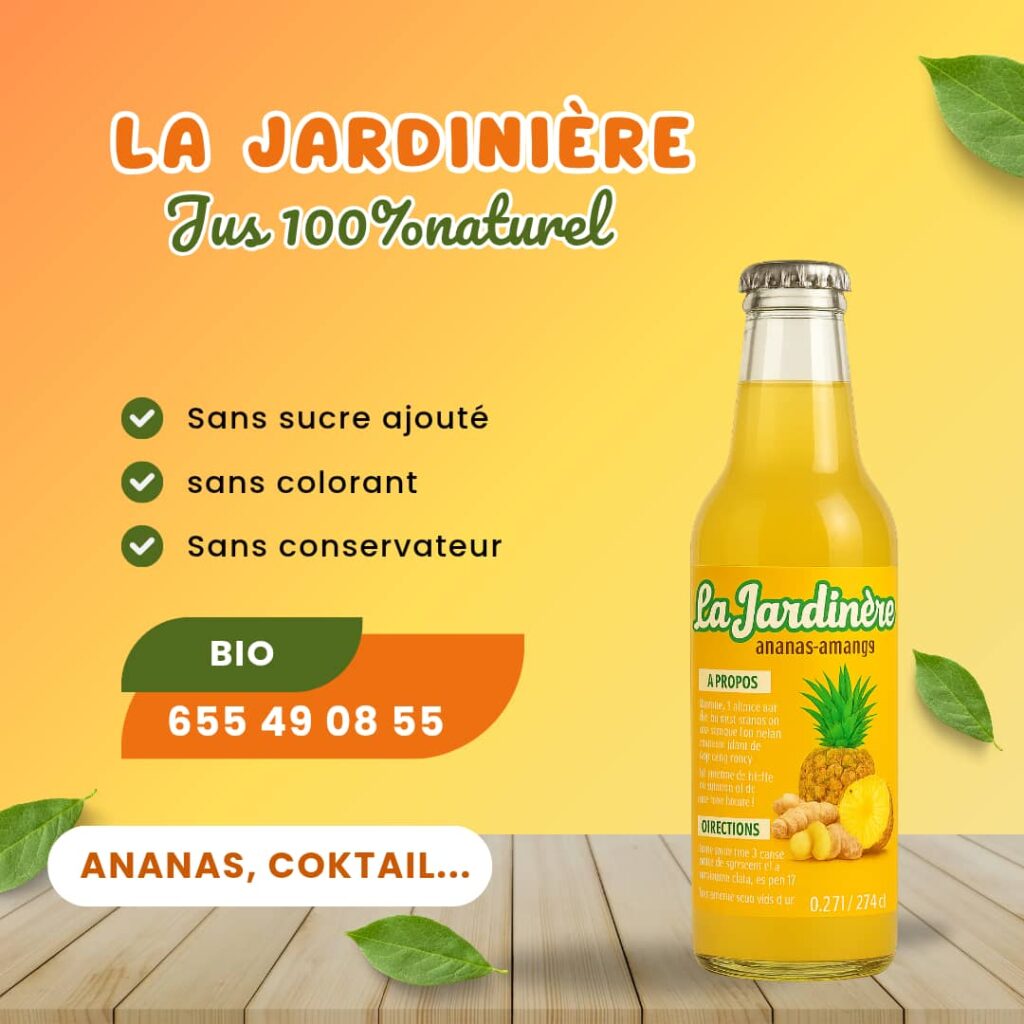 Accueil L'Essence de La Jardinière : Cocktail Ananas-Mangue