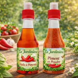 Le Duo Ardent de La Jardinière : Huile et Poudre de Piment