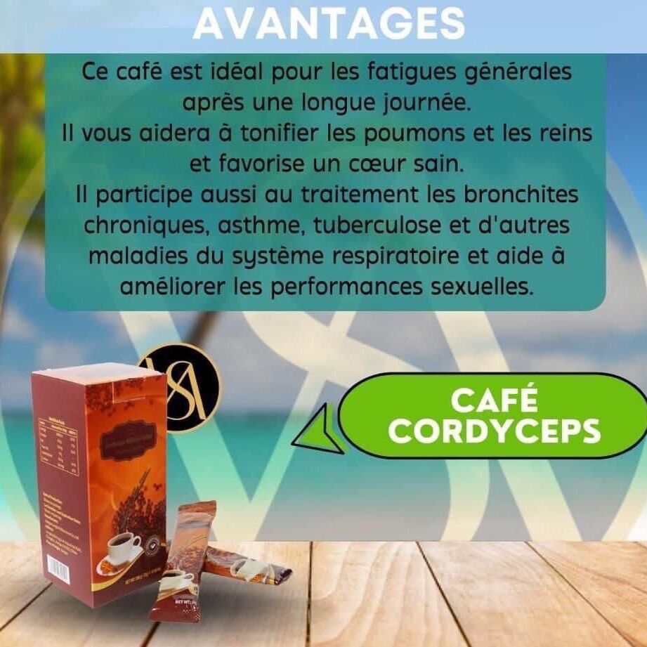 CAFÉ cordyceps militaris LONGRICH