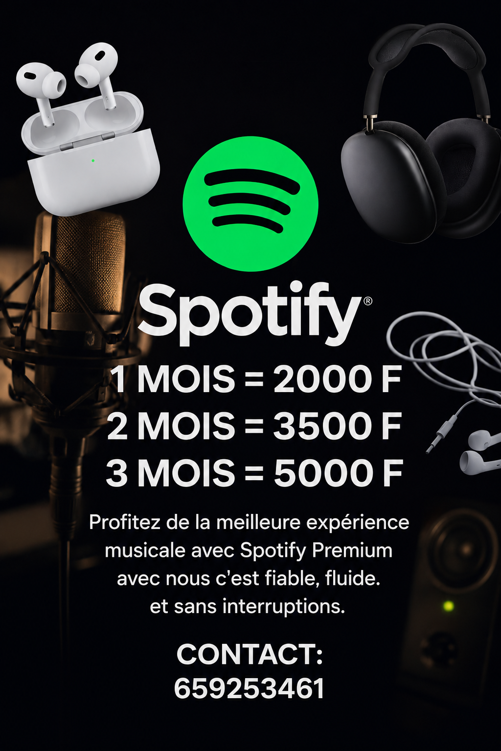 Accueil Abonnement spotify premium